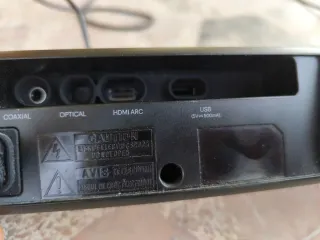 Barra de Sonido Sylvox Impermeable Negra