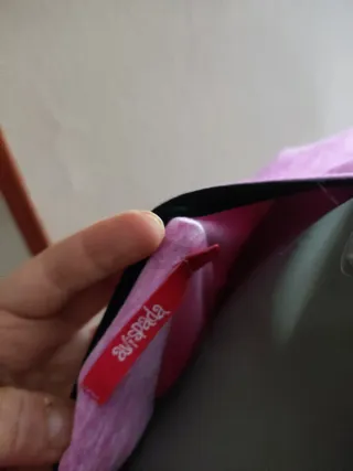 Vestido Avispada Negro y Rosa