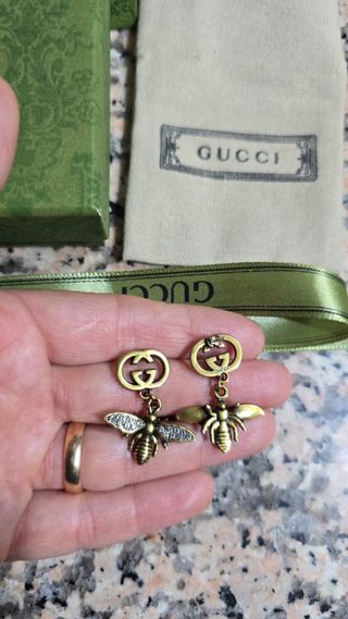 Orecchini Gucci Ape Dorati