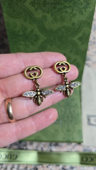 Orecchini Gucci Ape Dorati