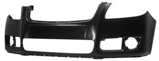 Paragolpes Delantero (Con Agujero) para Skoda FABIA II 2007 y ROOMSTER 2006