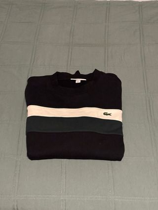 Jersey Lacoste Negro verde
