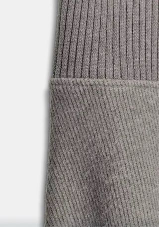 Falda gris de punto Zara nueva T. M