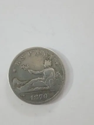 6 Monedas Plata España