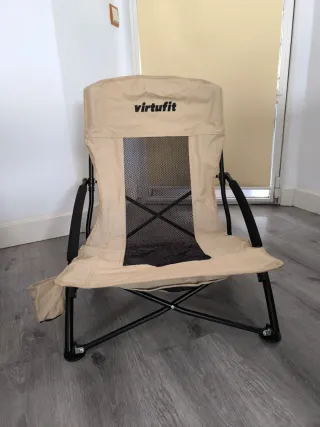 Silla plegable baja Virtufit playa