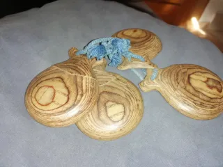 5 Pares Castañuelas Antiguas