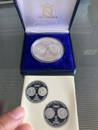 Moneda Plata Conmemorativa Reino de Galicia 1998