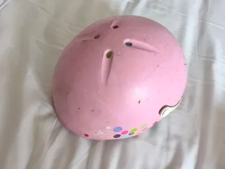 Casco de esquí rosa para niña k2 entre 5 a 12 años