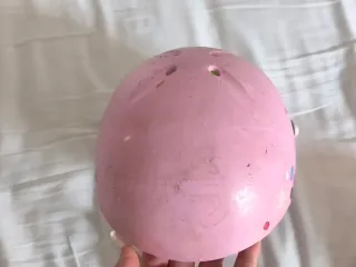 Casco de esquí rosa para niña k2 entre 5 a 12 años