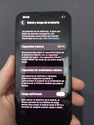 iPhone 13 Azul - Batería 100%