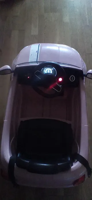 Coche Batería Niños Rosa