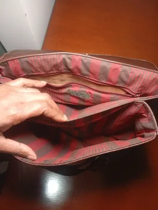 Borsa Nannini Marrone Pelle