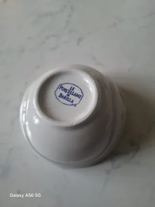 Set Coppette Barilla in Porcellana