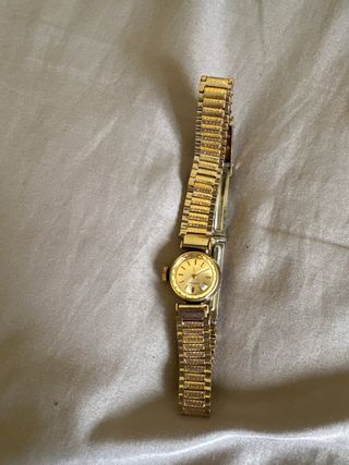 Lote 2 Relojes Dorados