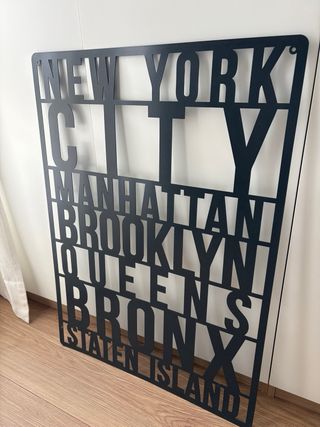 Cuadro Decorativo Metálico New York City