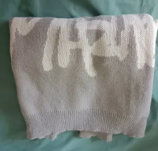 Jersey gris con letras blancas Talla XL