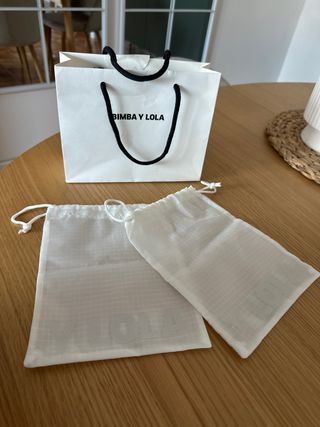 Pack Bolsas Bimba y Lola Blancas