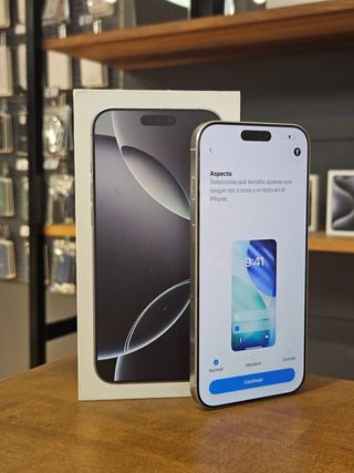 IPHONE 16 PRO MAX 256GB BIANCO BATTERIA 100%