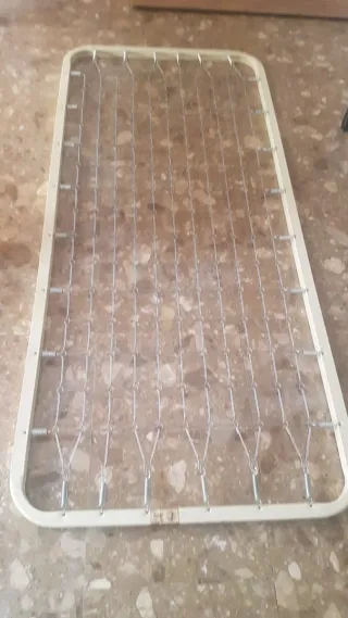 Somier láminas madera y metal