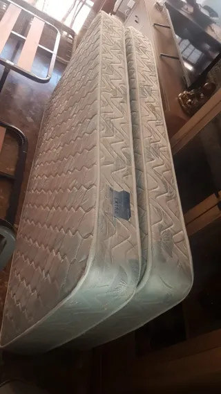 Somier láminas madera y metal