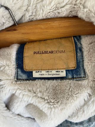 Chaqueta Vaquera Pull and Bear borreguito
