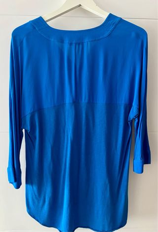 Camisola Massimo Dutti Azul Eléctrico