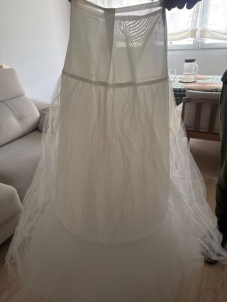 Cancán blanco para vestido