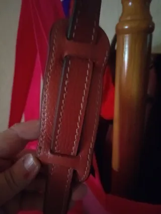 Bolso de cuero genuino unisex