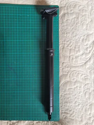 Tija telescópica 125 mm 30,9 para bicicleta.