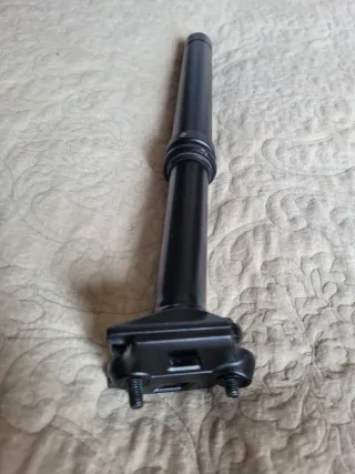 Tija telescópica 125 mm 30,9 para bicicleta.