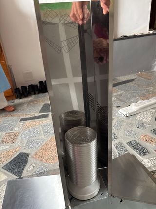 Campana extractora de cocina nueva Zanussi