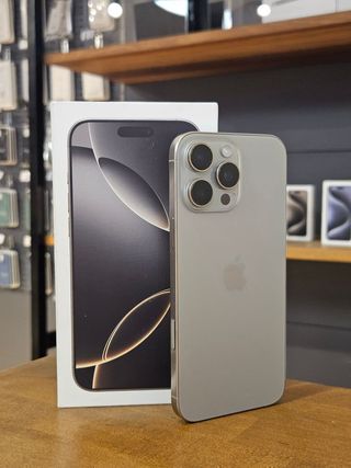 IPHONE 16 PRO MAX 256GB TITANIO BATTERIA 100%