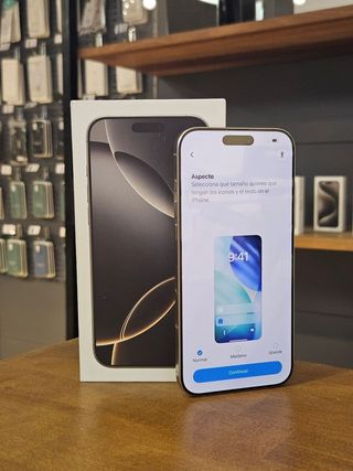 IPHONE 16 PRO MAX 256GB TITANIO BATTERIA 100%