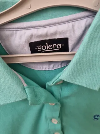 Polo Solera Turquesa Talla M