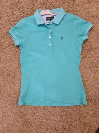 Polo Solera Turquesa Talla M