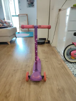 Patinete infantil 3 ruedas morado