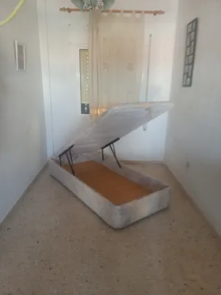 Canapé 90x190 tela beige