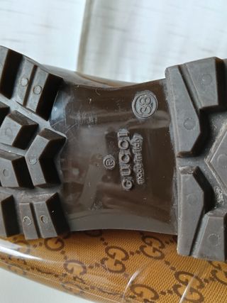 Botas de agua Gucci Marrones Talla 38