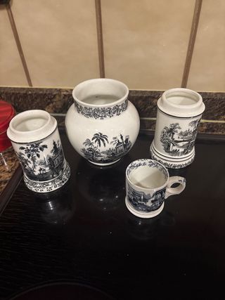 Set Cerámica Cartuja Diseño Clásico