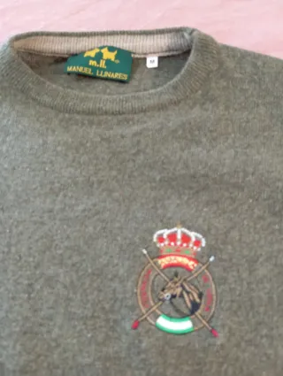 Jersey MANUEL LINARES verde caza Talla M