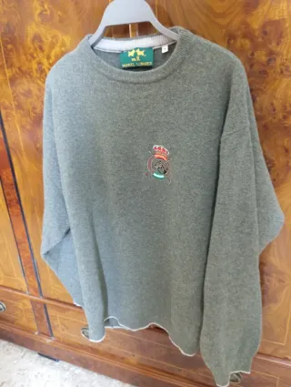 Jersey MANUEL LINARES verde caza Talla M