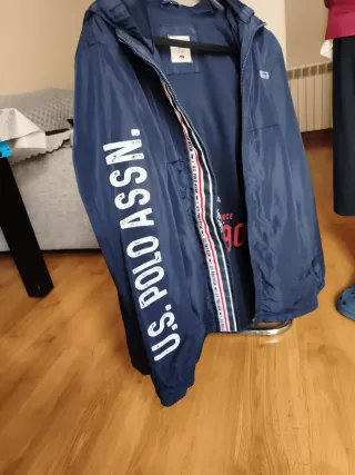 Parka U.S. Polo Assn. Hombre Azul