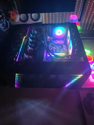 PC Gaming Negro con RGB