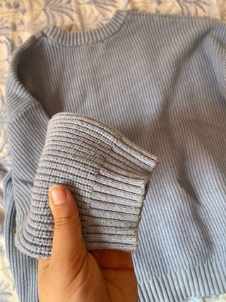 Jersey Stradivarius azul bebé