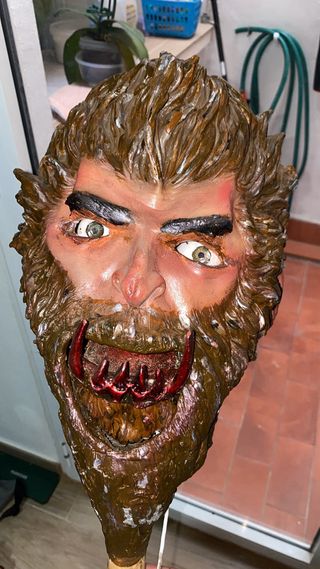 Marioneta Ventrílocuo HombreLobo negociable muñeco