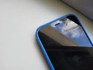 Custodia iPhone 12 mini in silicone Magsafe Blu