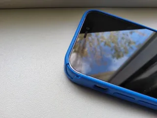 Custodia iPhone 12 mini in silicone Magsafe Blu