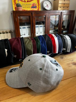 Gorra Oakland Athletics 47' MVP Ajustable Gris