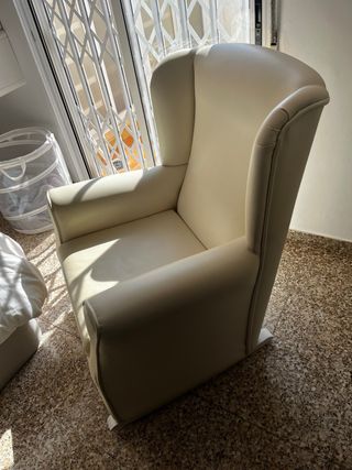 Sillón Lactancia Mecedora Blanco