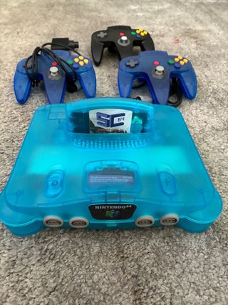 Nintendo 64 HDMI+ 3 controller+ Summer Cart 64